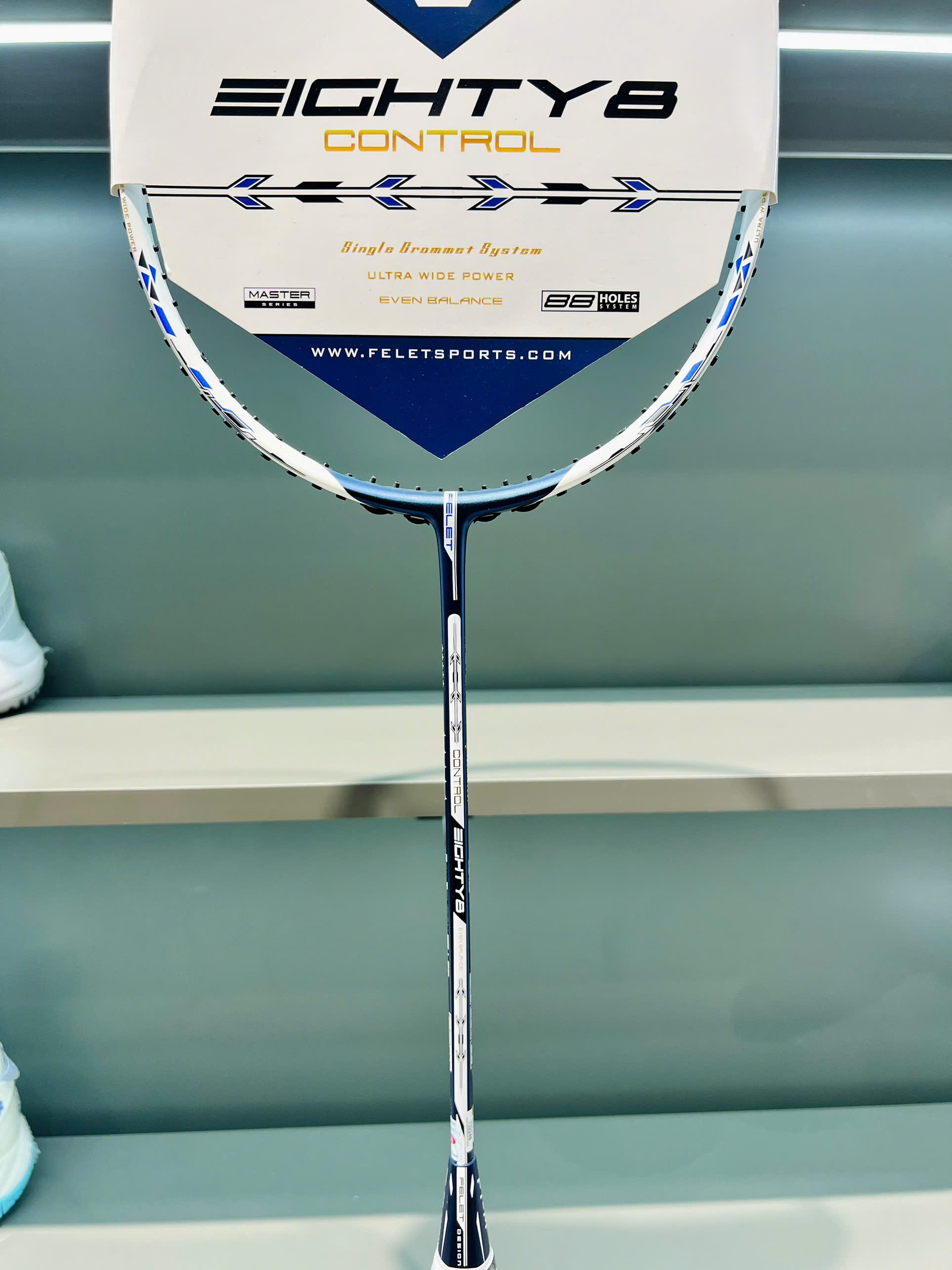 Vợt Cầu Lông Felet Eighty 8 Control Chính Hãng - Tốc Độ Linh Hoạt – Phản Tay Nhanh – Làm Chủ Nhịp Độ Trận Đấu